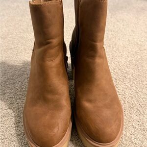 DV by Dolce Vita Brown Ankle Boots